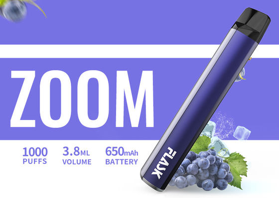 stylo jetable de 3.8g Vape, vaporisateur de tabagisme Pen With 50mg Nicosalt de la CE