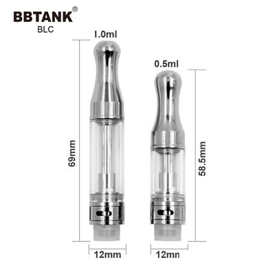 Cartouche d'huile d'OEM CBD, preuve de fuite de cartouche d'huile du cannabis 0.5ml