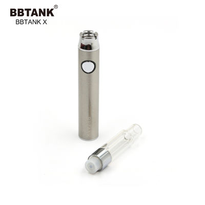 bobine en céramique de la cartouche 510 en verre d'huile de 1.0ml THC avec la batterie mince
