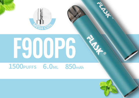 RGBvape SS304 Ecig 1500 dispositifs jetables de vape de souffle avec Mesh Coil