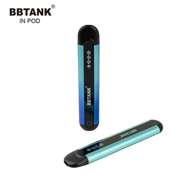 Bobine jetable rechargeable de Ceramamic de dispositif du delta 10 2ml Vape du delta 8