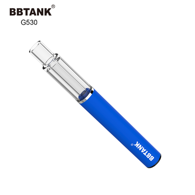 Dispositif jetable rechargeable de 320mAh THC Vape toute la bobine en céramique en verre