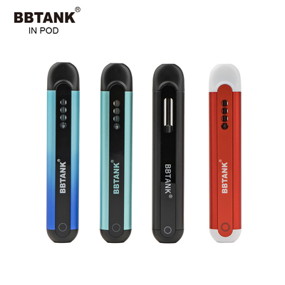BBTANK dispositif jetable de cosse de vape de lil de stylo épais d'huile de 2 ml rechargeable DANS le stylo fait sur commande CBD de Vape de cosse d'huile du delta 8 de logo de COSSE