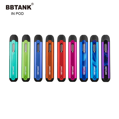 THC Vape jetable BBTANK DANS le stylo épais d'huile du stylo CBD de vape du delta 8 de système de cosse d'huile du l'E-clope 350mah de recharge de cosse