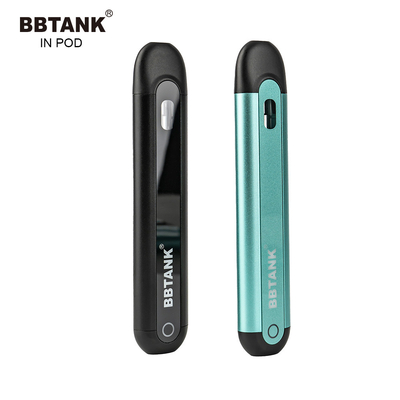 BBTANK DANS la cosse en céramique jetable de Vape de bobine du dispositif 2ml de Vape d'huile de distillat de la COSSE THC avec les processus 100% de contrôle de qualité