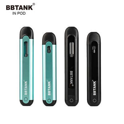 BBTANK DANS la cosse en céramique jetable de Vape de bobine du dispositif 2ml de Vape d'huile de distillat de la COSSE THC avec les processus 100% de contrôle de qualité