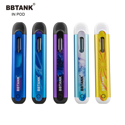 THC Vape jetable BBTANK DANS le stylo épais d'huile du stylo CBD de vape du delta 8 de système de cosse d'huile du l'E-clope 350mah de recharge de cosse
