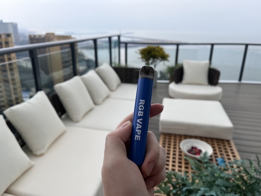 Clope sain jetable du dispositif 850mah E de cosse de RVB Mesh Coil 6ml Vape