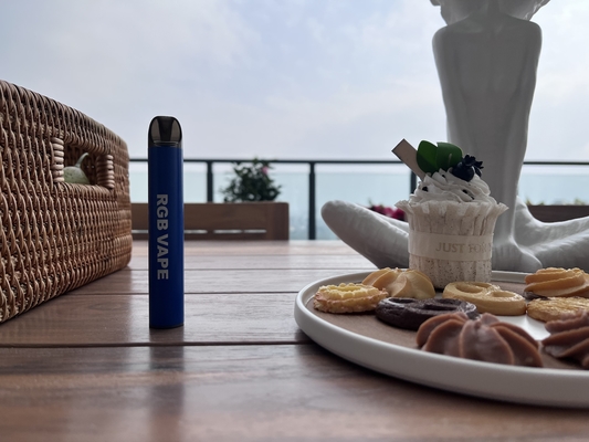 Clope sain jetable du dispositif 850mah E de cosse de RVB Mesh Coil 6ml Vape