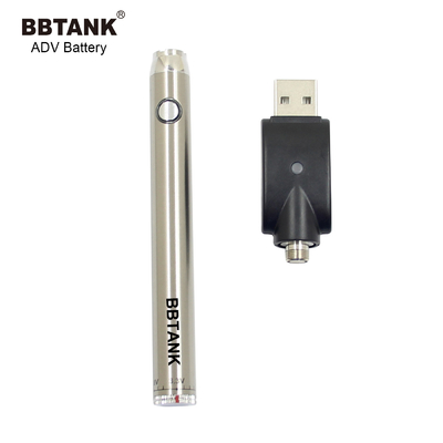 Le bouton de batterie de clope de 510 E préchauffent la batterie réglable rechargeable des ADV 510 des tensions BBTANK