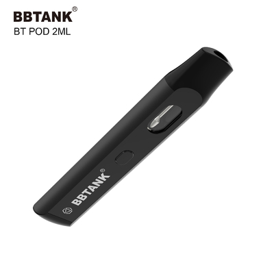 Cosse jetable 2.0ml de BBtank Vape avec le bouton pour le delta épais 8 HHC d'huile de cannabis