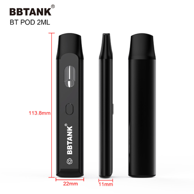 BBTANK vape jetable tout de 2 grammes dans le dispositif d'une seule pièce de vape