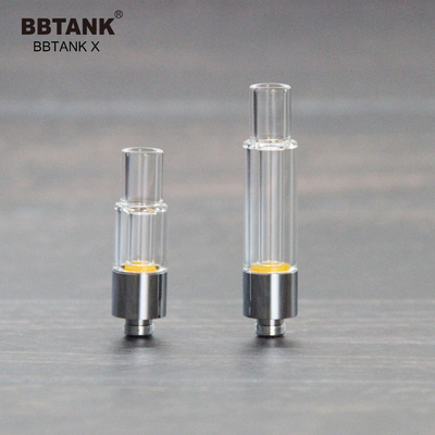 Cartouche en verre originale en gros 0.5ml 1,0 d'usine de BBTANK pleine 2,0 grammes, 510 fil, huile de viscosité d'éventail d'ajustement