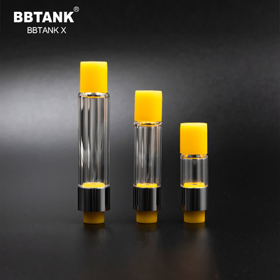 Cartouche en verre originale en gros 0.5ml 1,0 d'usine de BBTANK pleine 2,0 grammes, 510 fil, huile de viscosité d'éventail d'ajustement