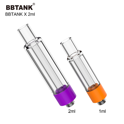BBtank 2.0ml tout l'atomiseur en verre de fil de la cartouche 510 pour l'huile épaisse de cannabis