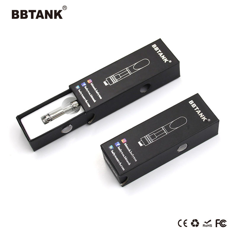 Toutes sortes de paquet de vape d'huile de cartouche dans le modèle de BBTANK et la conception de logo adaptés aux besoins du client par emballage