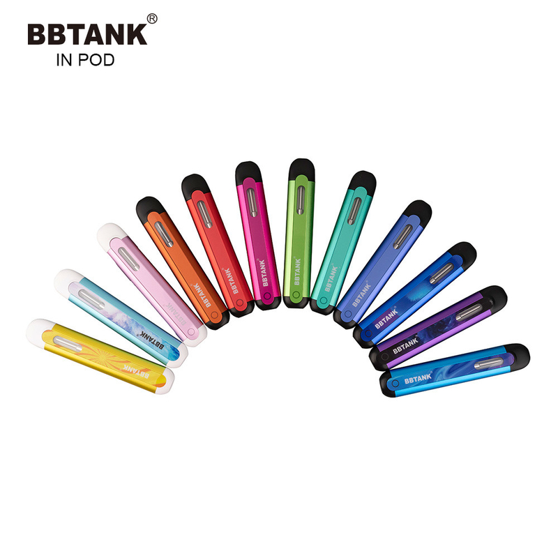 BBTANK DANS la cosse en céramique jetable de Vape de bobine du dispositif 2ml de Vape d'huile de distillat de la COSSE THC avec les processus 100% de contrôle de qualité